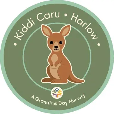 Kiddi Caru Harlow, a GrandirUK Day Nursery logo