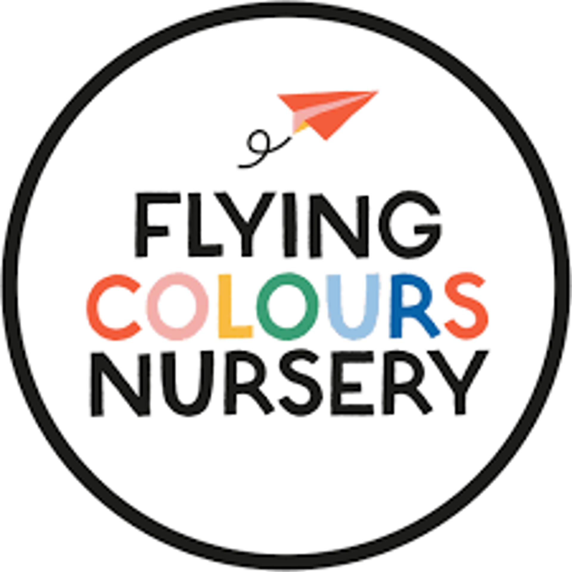 Flying Colours Nursery, Cammo Meadows logo