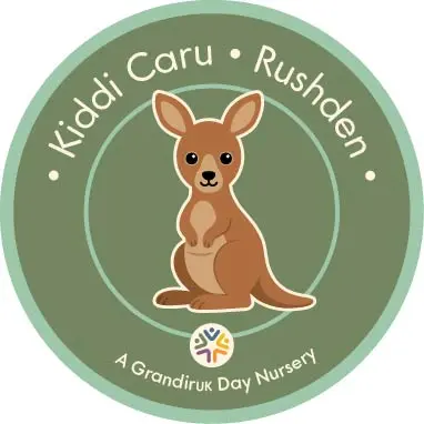 Kiddi Caru Rushden, a GrandirUK Day Nursery logo