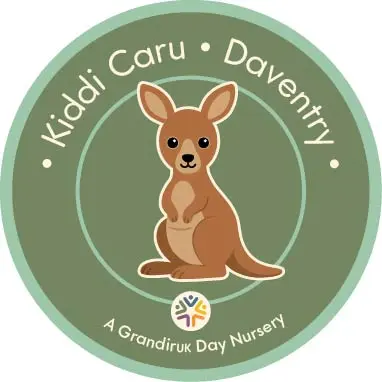 Kiddi Caru Daventry, a GrandirUK Day Nursery logo