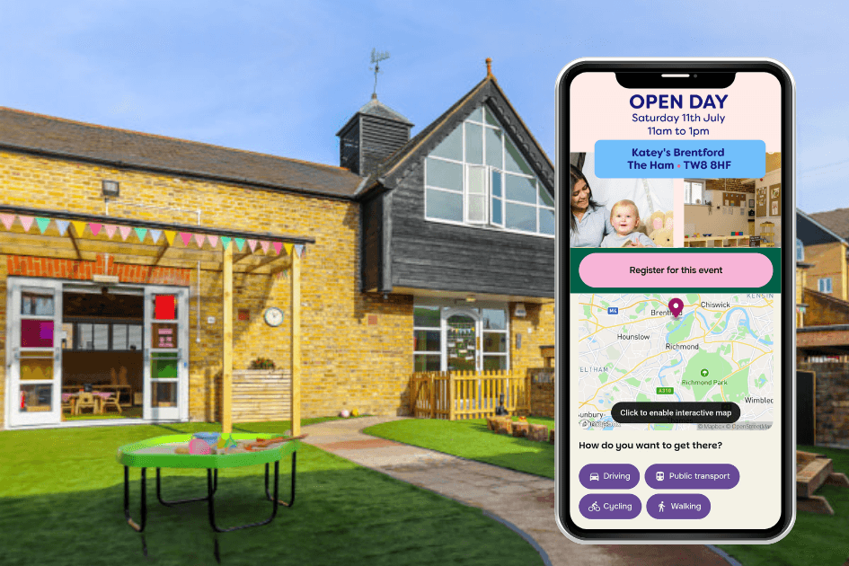 Nuuri Event Builder - Kateys Nursery Open Day Brentford