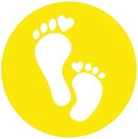 footprints@kingsmeadow Nursery logo